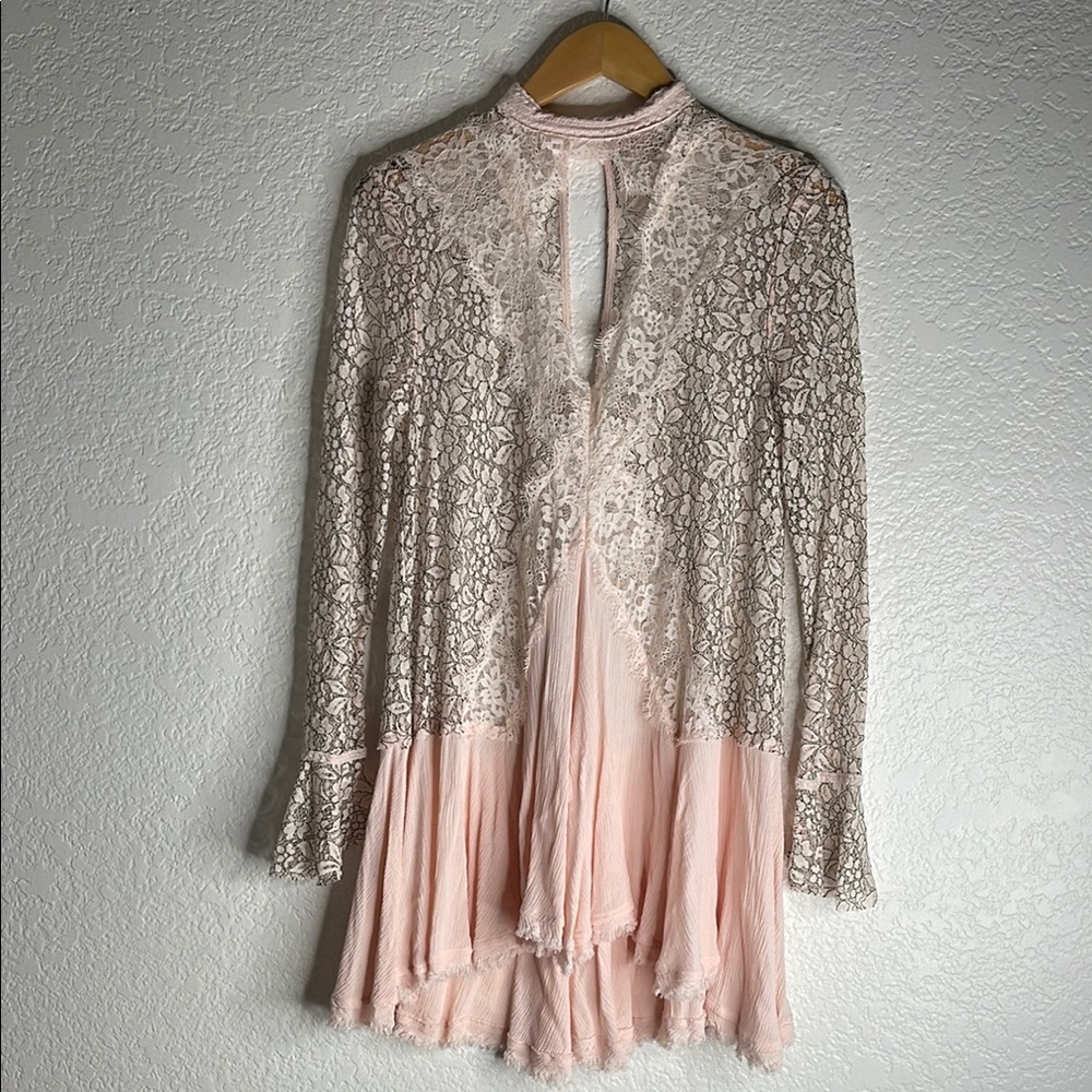 Tell Tale Lace Tunic dress by Free People ~ New No Tags